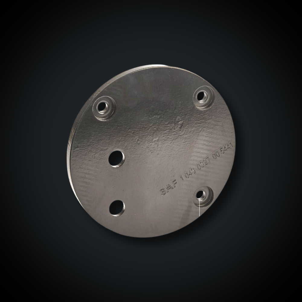 Faymonville UK Air Spring Mounting Base Plate - 01043032800