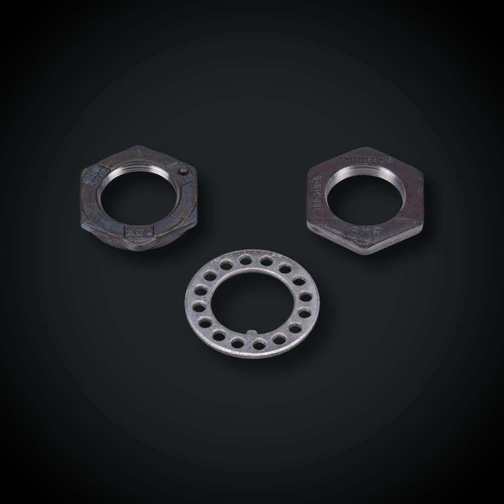 Faymonville UK M56 x 2mm Axle Nut Assembly Kit - 03011004001