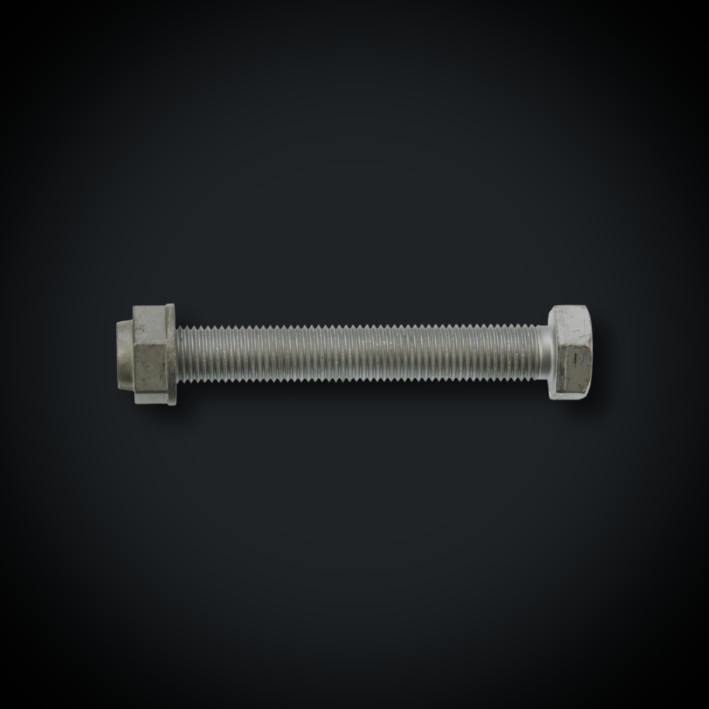Faymonville UK M30 x 200mm Spring Eye Bolt with Lock Nut - 03341104819