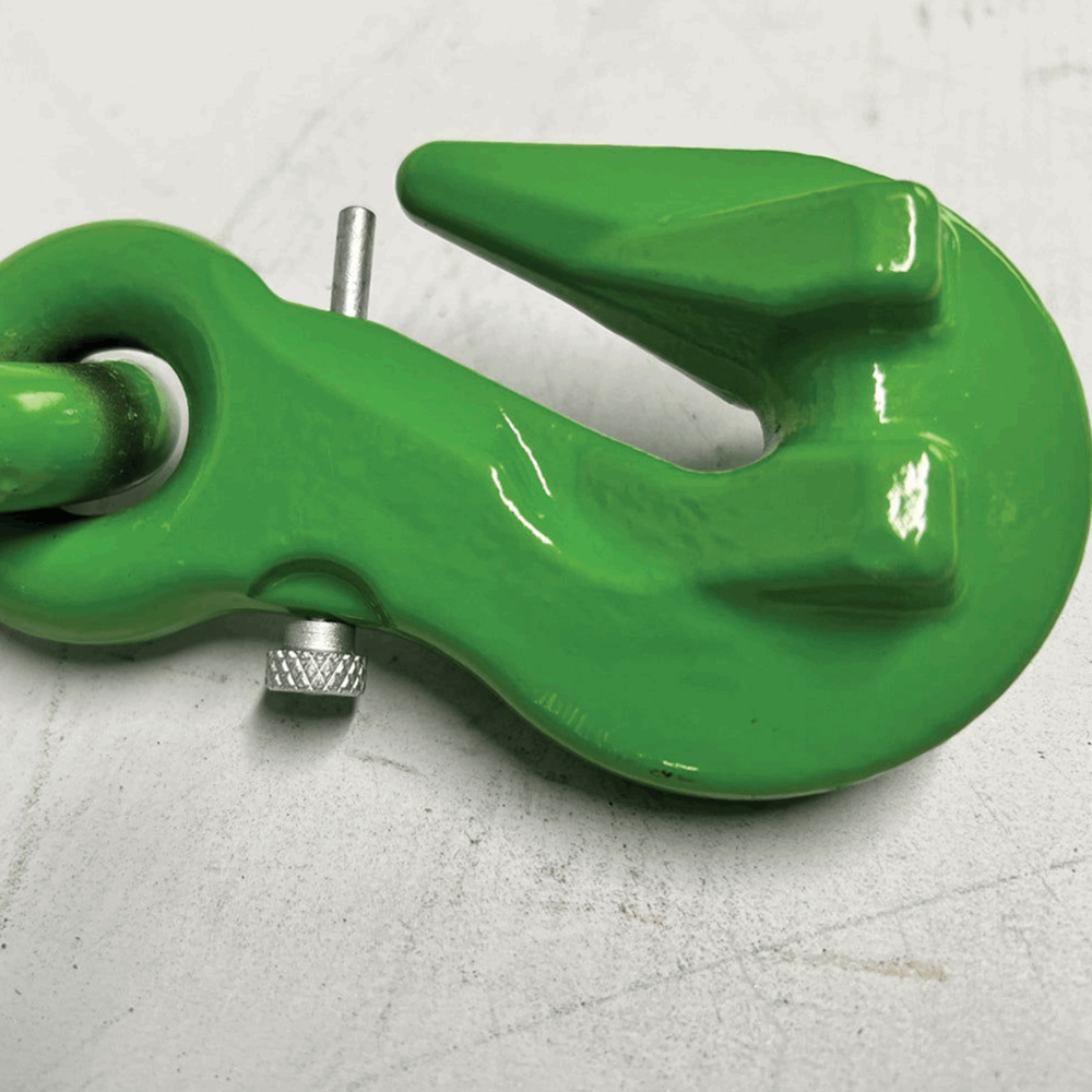 Faymonville UK Grade 80 Ratchet Load Binder with Folding Handle & Grab Hooks
