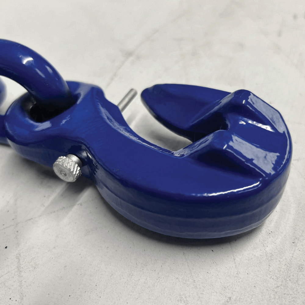 Faymonville UK Grade 100 Ratchet Load Binder with Folding Handle & Grab Hooks