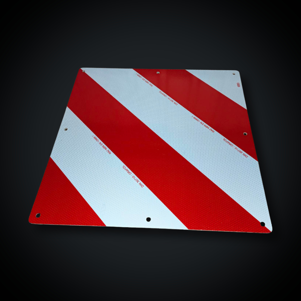 Faymonville UK Wide Load Marker Board Sign (423x423mm)
