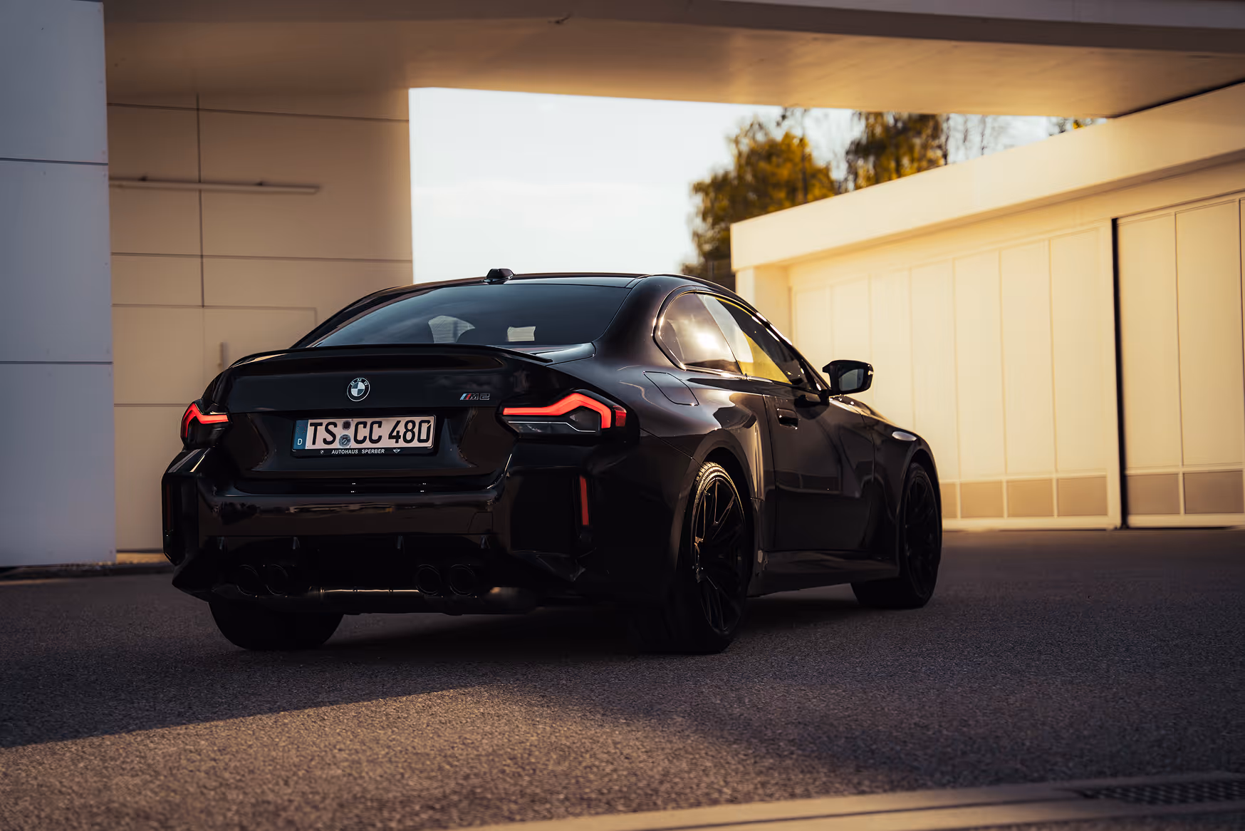 BMW M2 G87 Sportwagenvermietung am Chiemsee