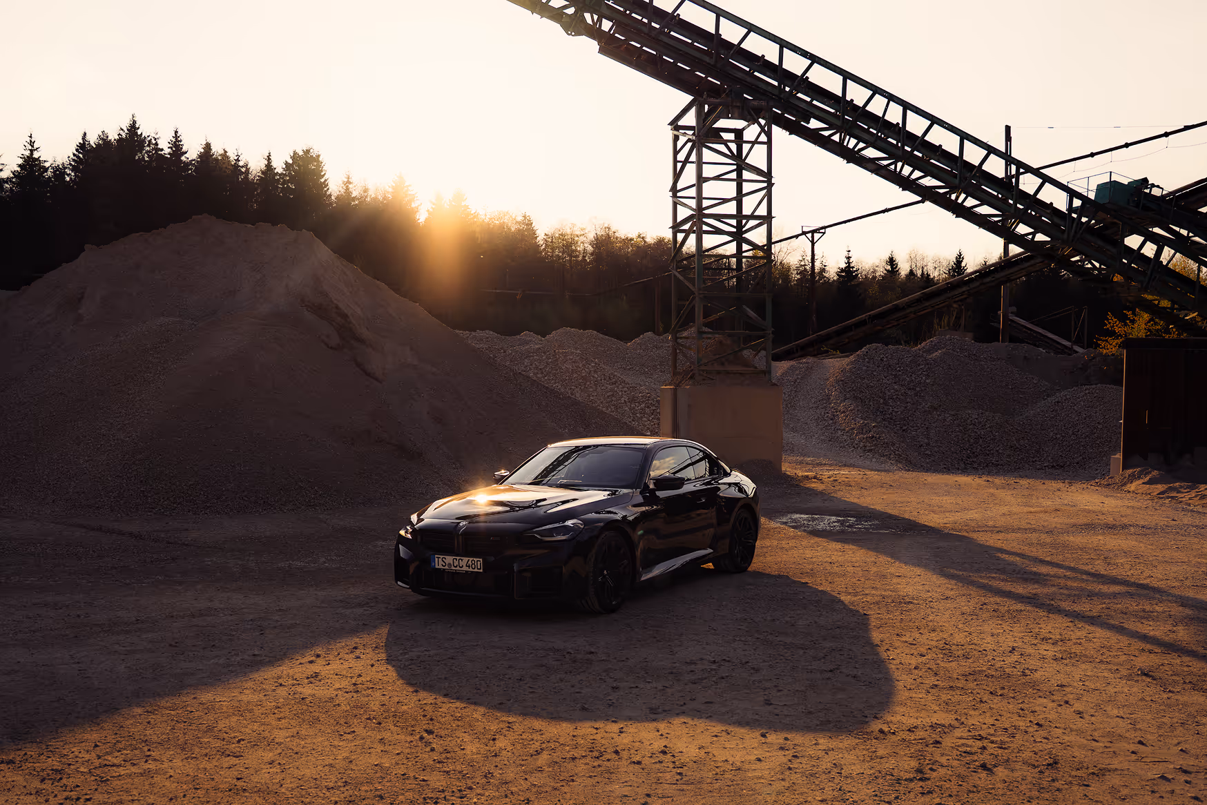 BMW M2 G87 Sportwagenvermietung am Chiemsee
