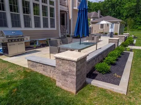 Patios & Retaining Walls service