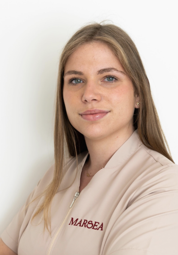 Portrait de Lucie, infirmière chez Marsea