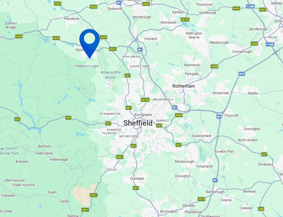 image of office building with company signage (for a insurance agency & company)