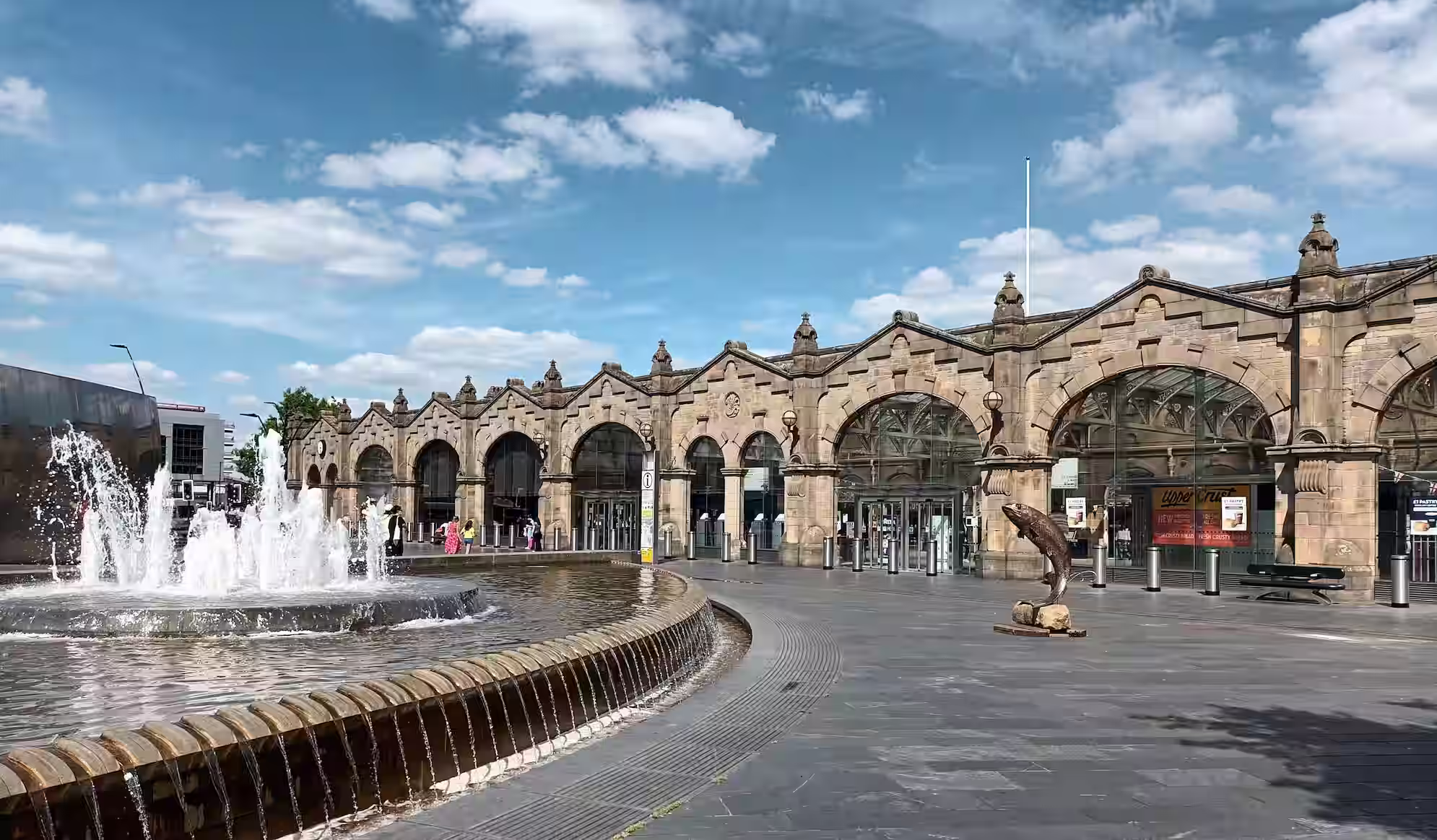Image of Sheffield Train Station Entrance