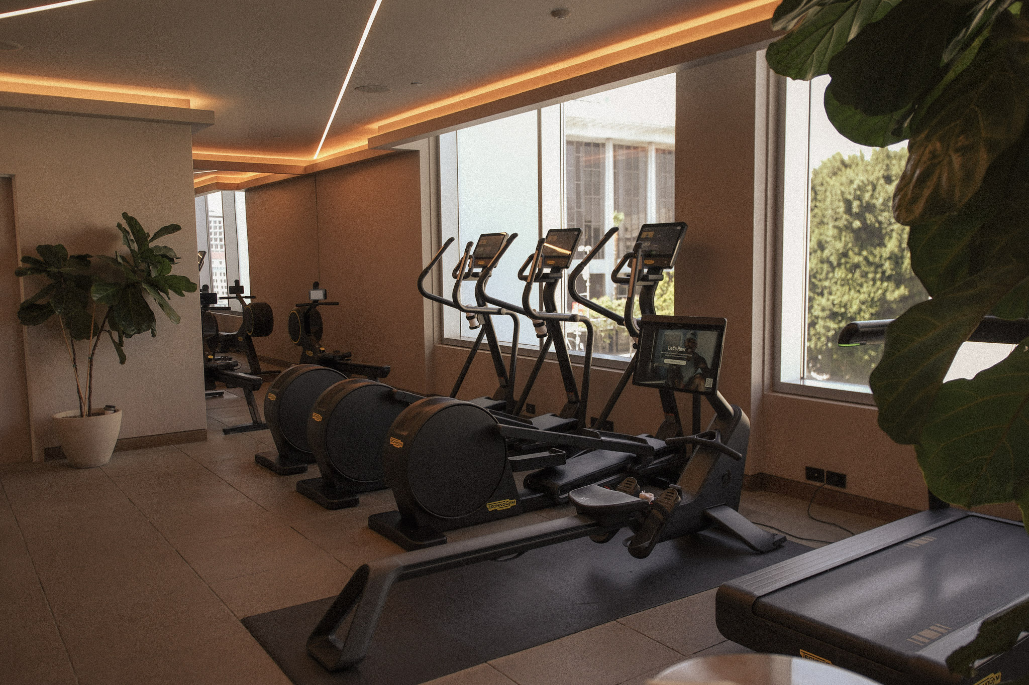The Conrad Los Angeles Fitness Center - Wellness Hotel feature by Well City Guide