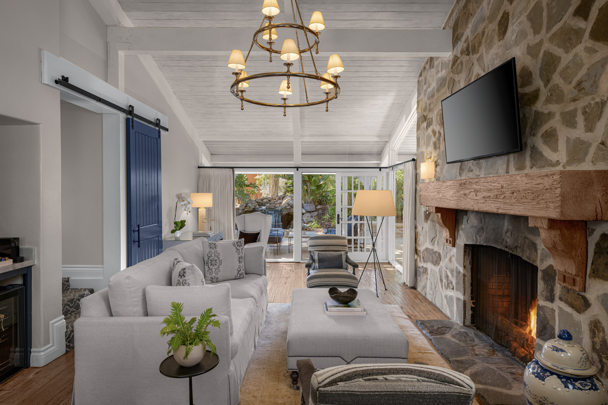Westlake Village Inn and Spa, venue for Let's Marry Harry Netflix in California. Bridal Suite pictured.