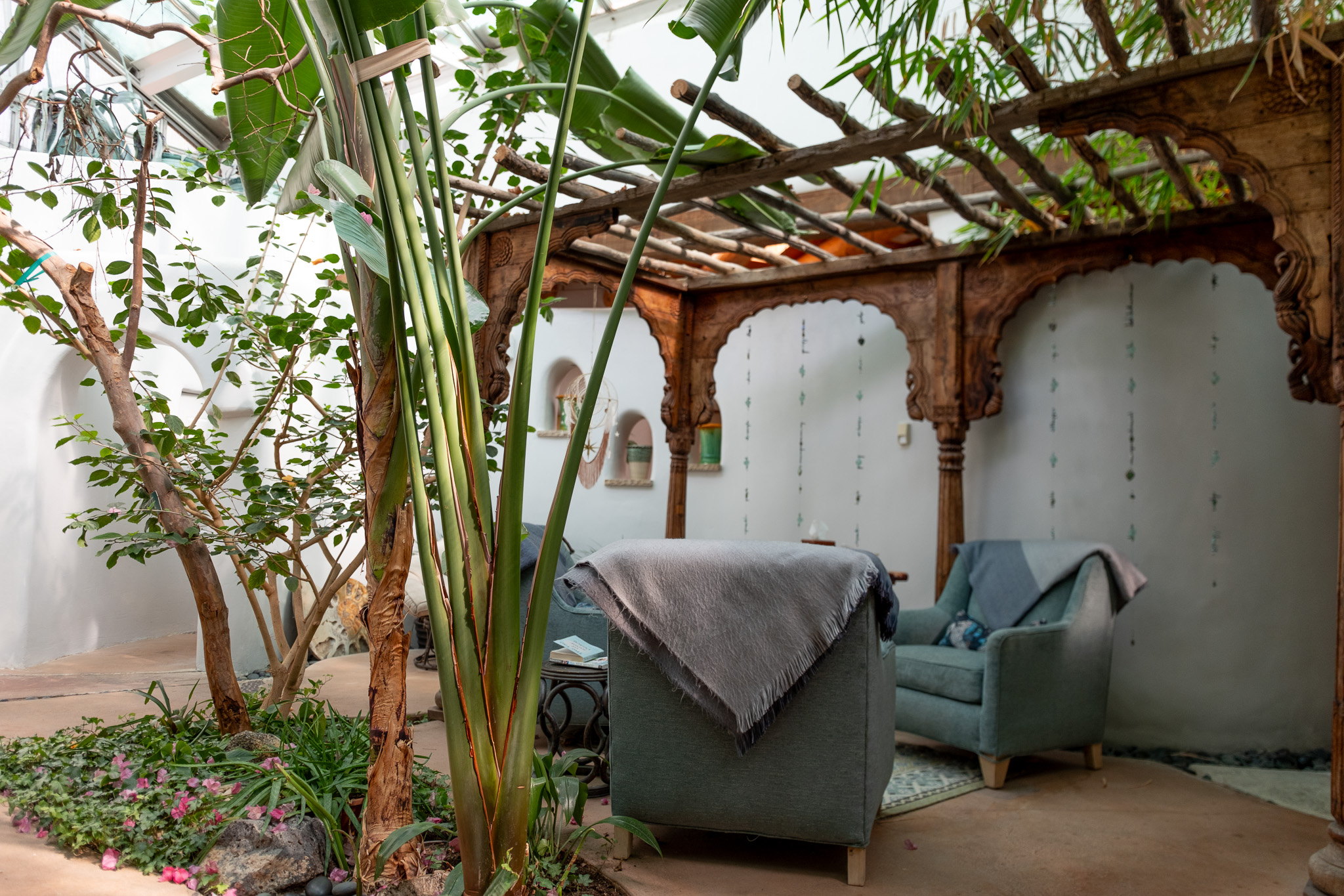The Living Spa at El Monte Sagrado, where treatments include the Sagrado High Desert massage