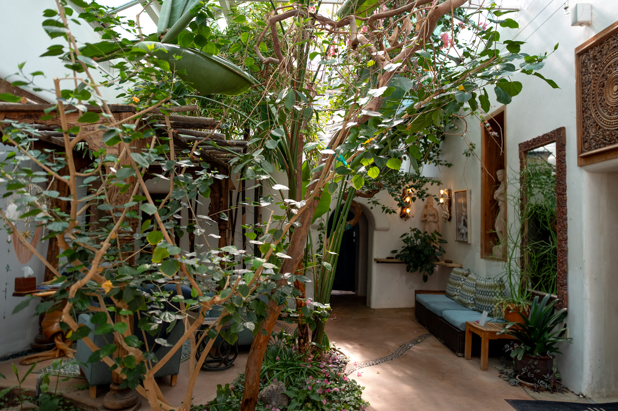 The Living Spa at El Monte Sagrado, where treatments include the Sagrado High Desert massage