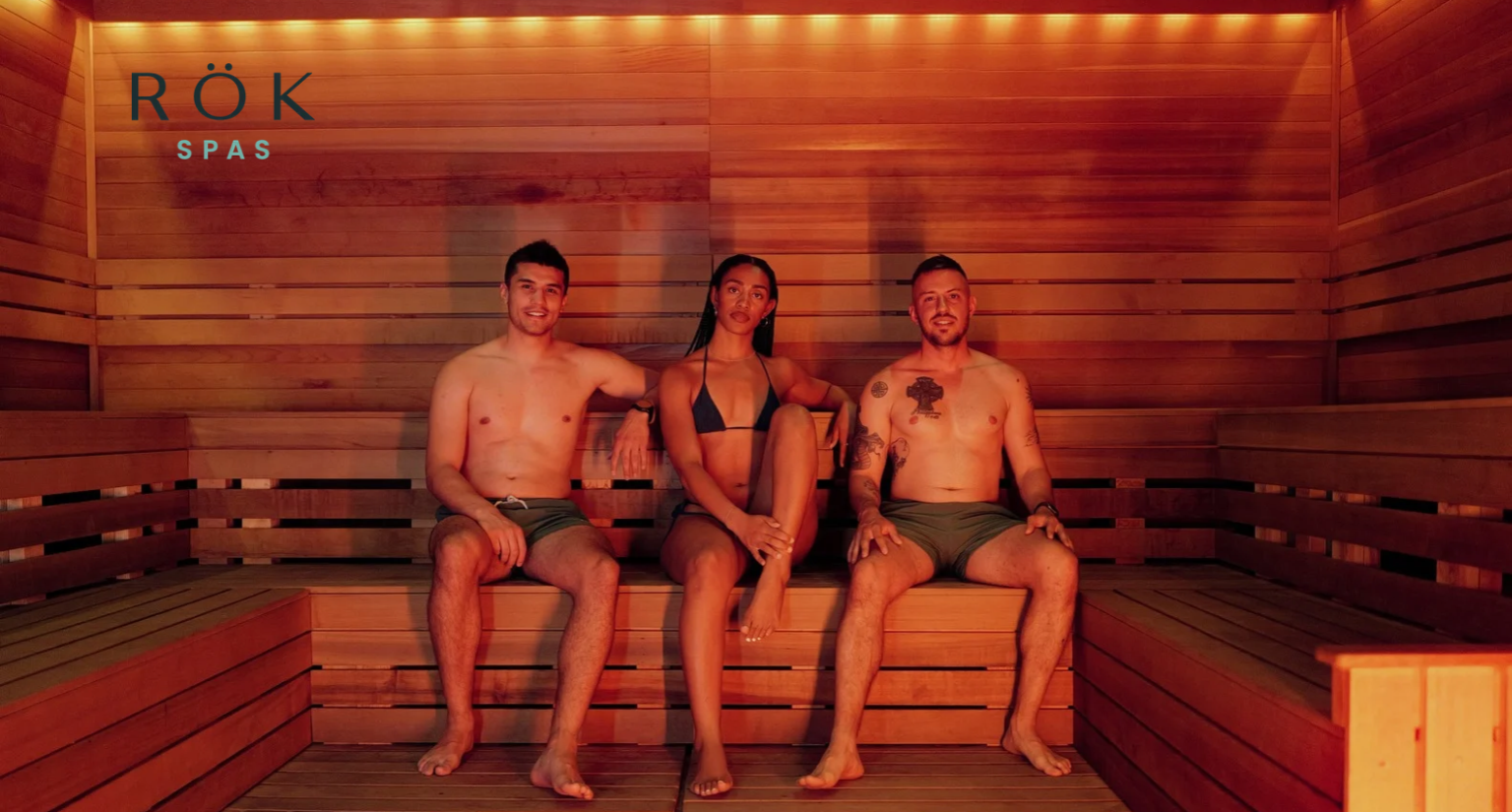 ROK Spas Denver large cedar sauna, a dry sauna