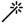 Icon of a magic wand emitting sparkles and star shapes.