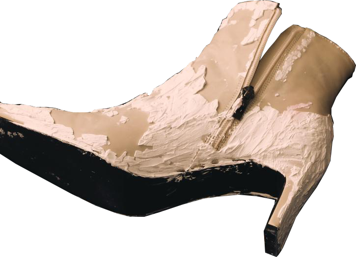 Shoe detail — editorial still life, Pardonne Moi Père