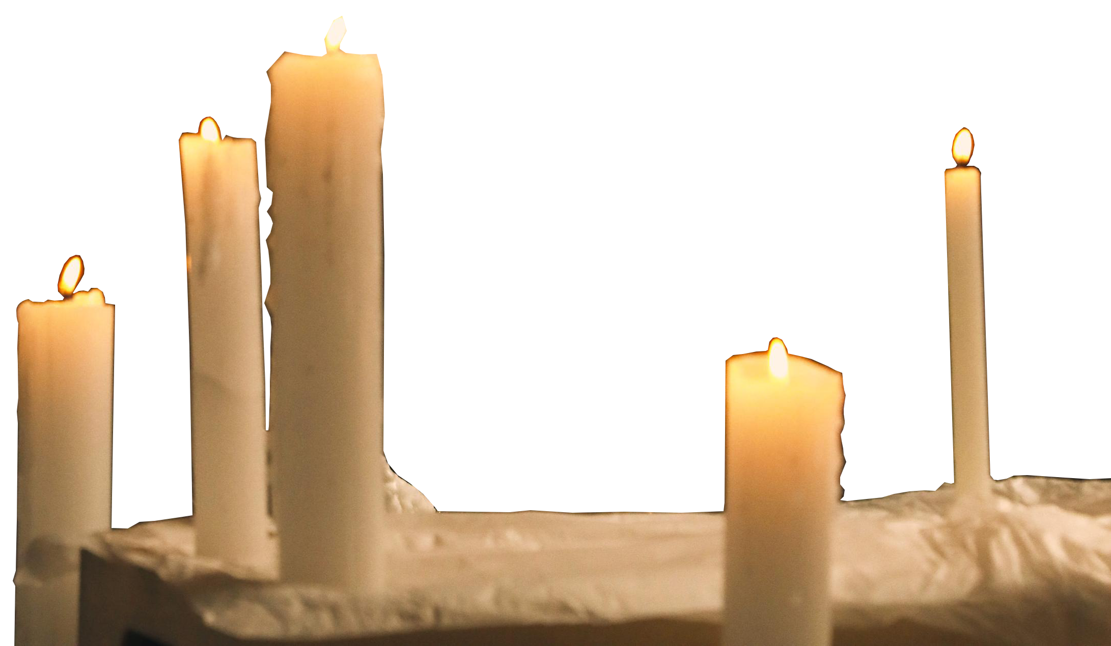 Candle — ritual object, Pardonne Moi Père editorial