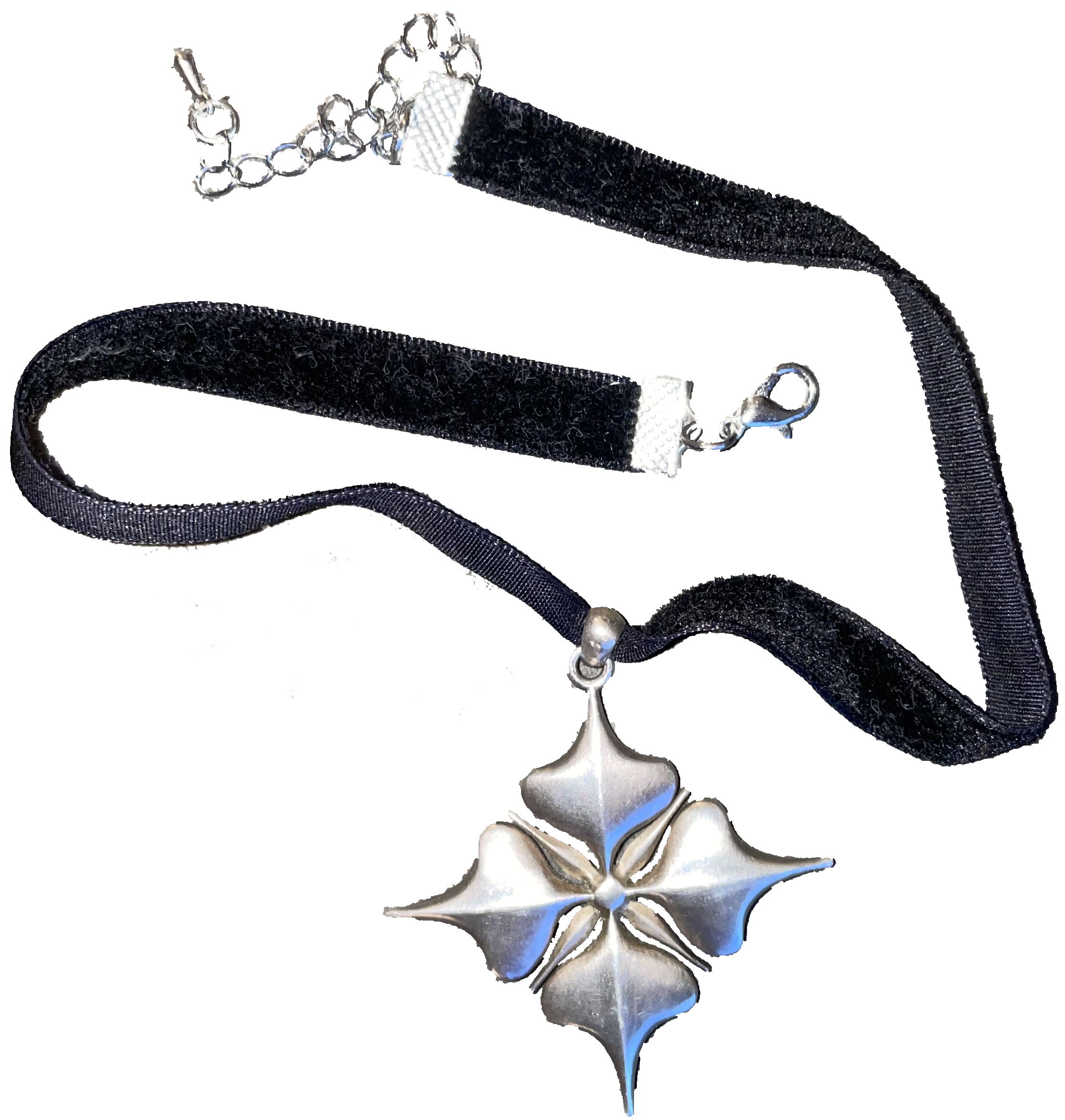 Silver chain pendant — Pardonne Moi Père editorial object