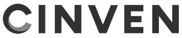 CINVEN Logo in großen schwarzen Großbuchstaben