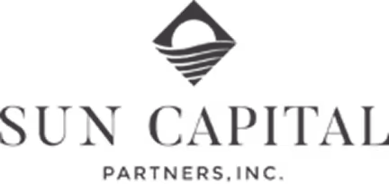 Sun Capital Partners Inc. Logo mit Diamantform und Textzeichen