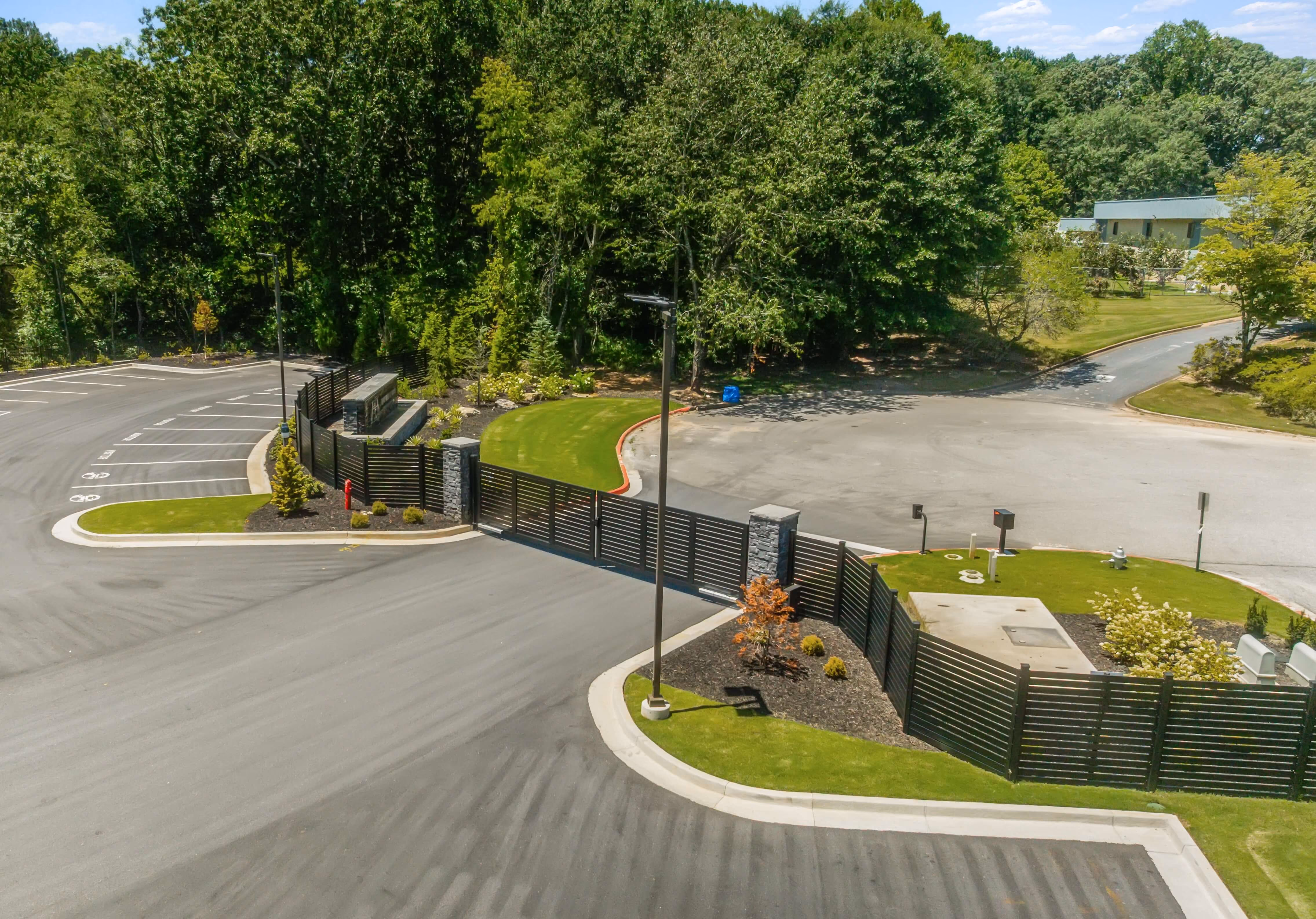 Pedestrian access vs vehicle access