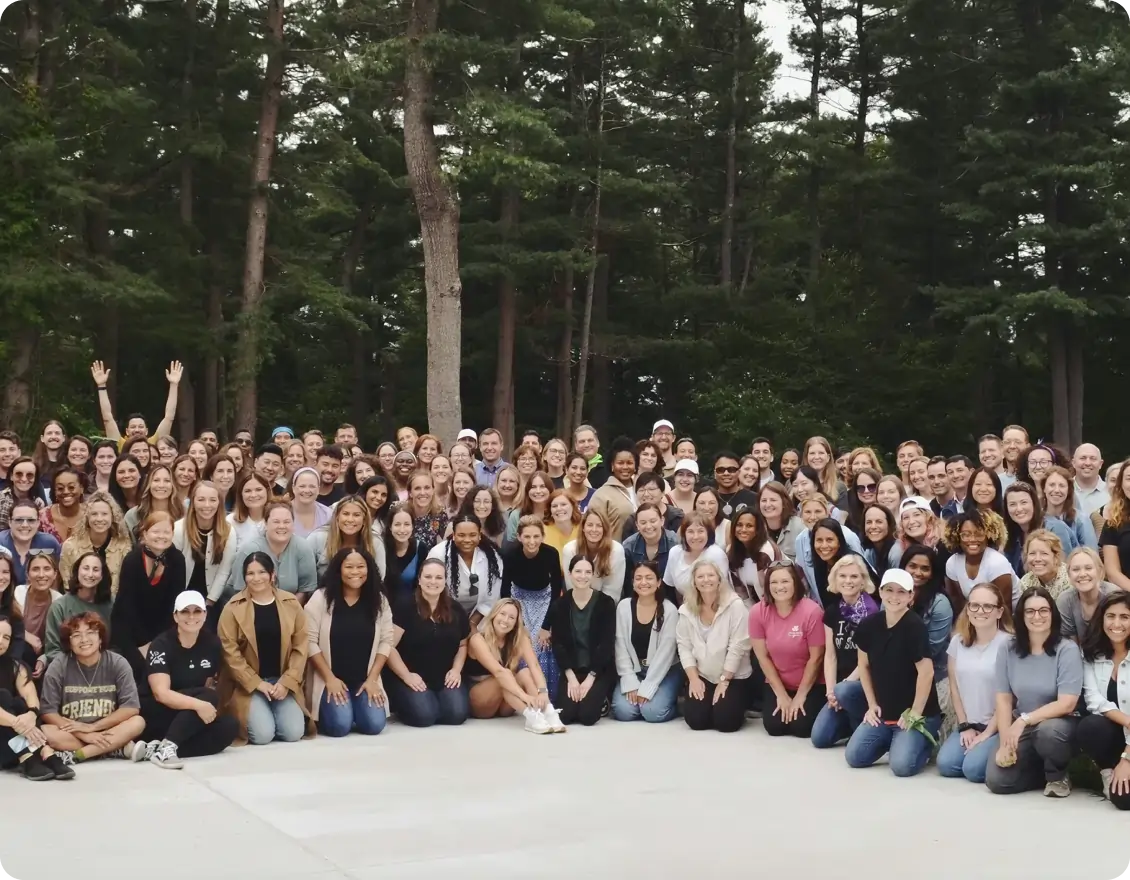 InStride team photo outdoors