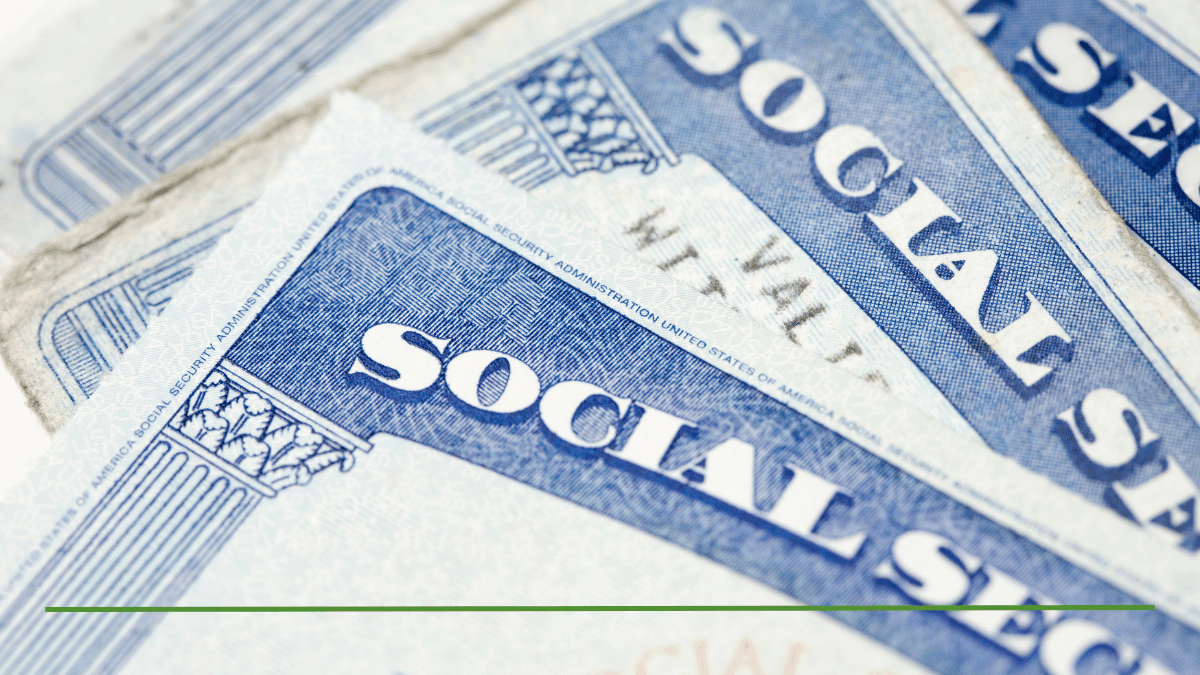 Social Security cards representing how Social Security benefits are taxed in 2026