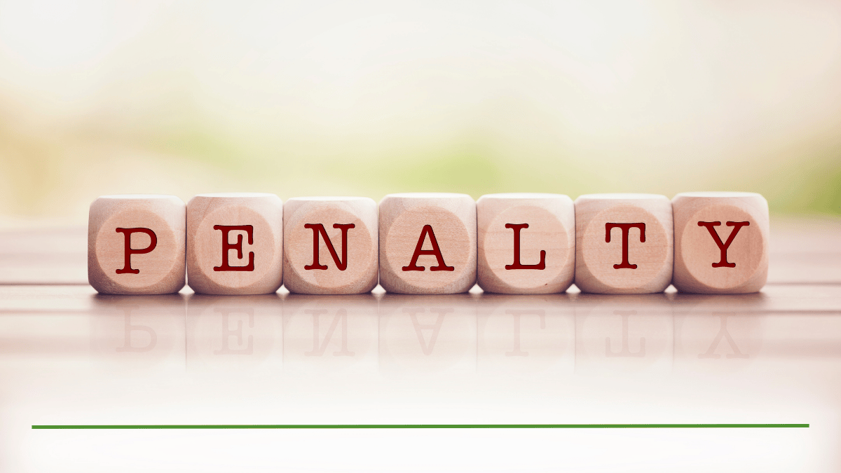 Wooden blocks spelling the word PENALTY, illustrating whether a Roth conversion without penalty is possible