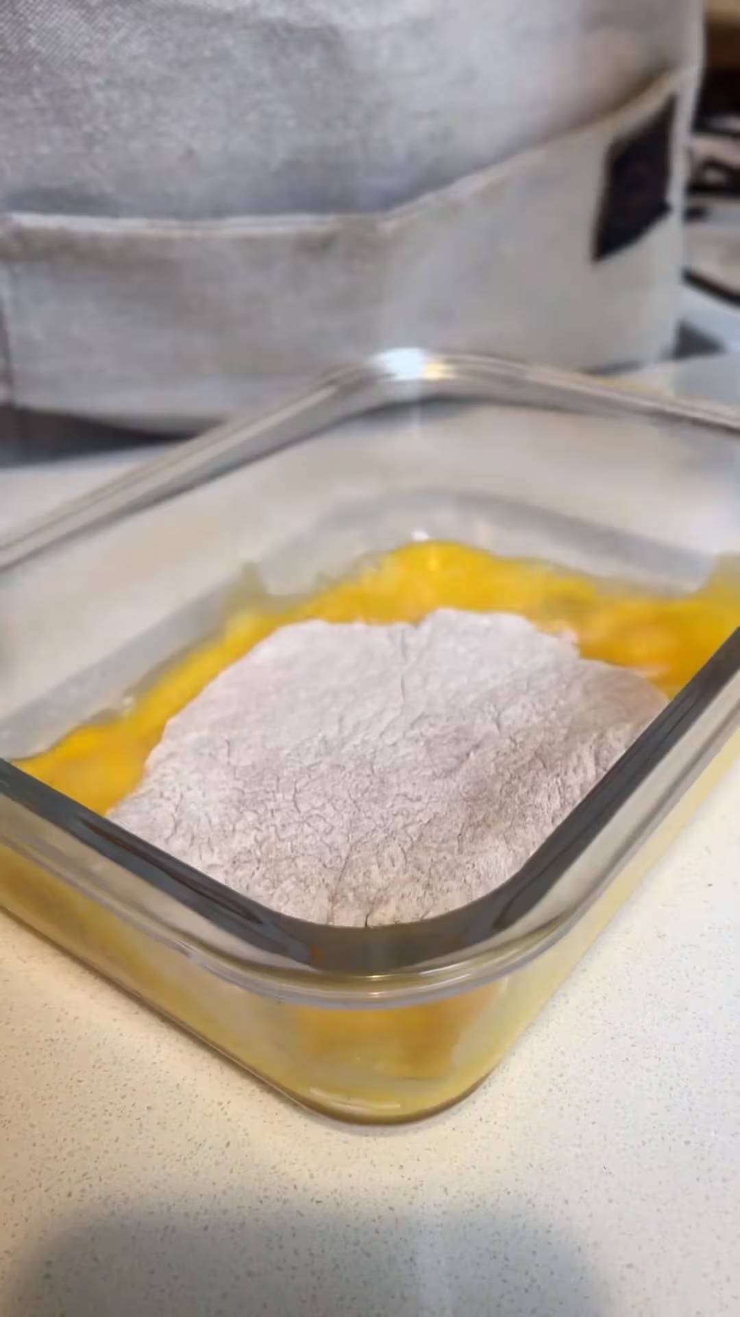 pasar por huevo la milanesa despues de enharinarla