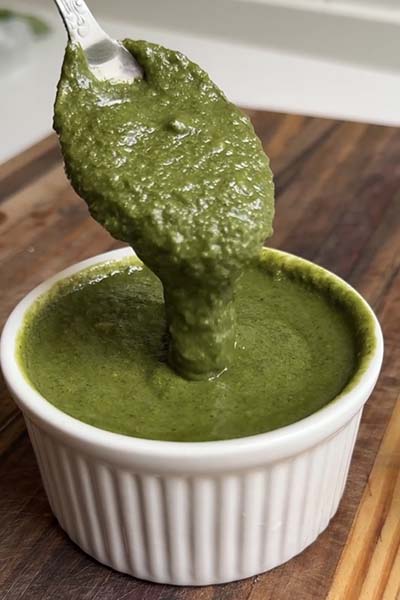 pesto de albahaca original