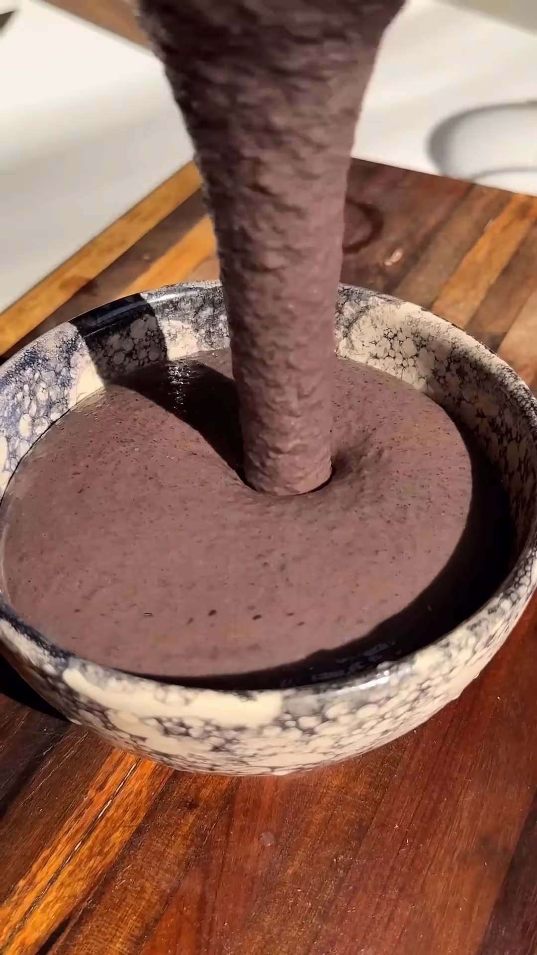 opcional licuar los porotos cocidos para que quede una salsa para los burritos
