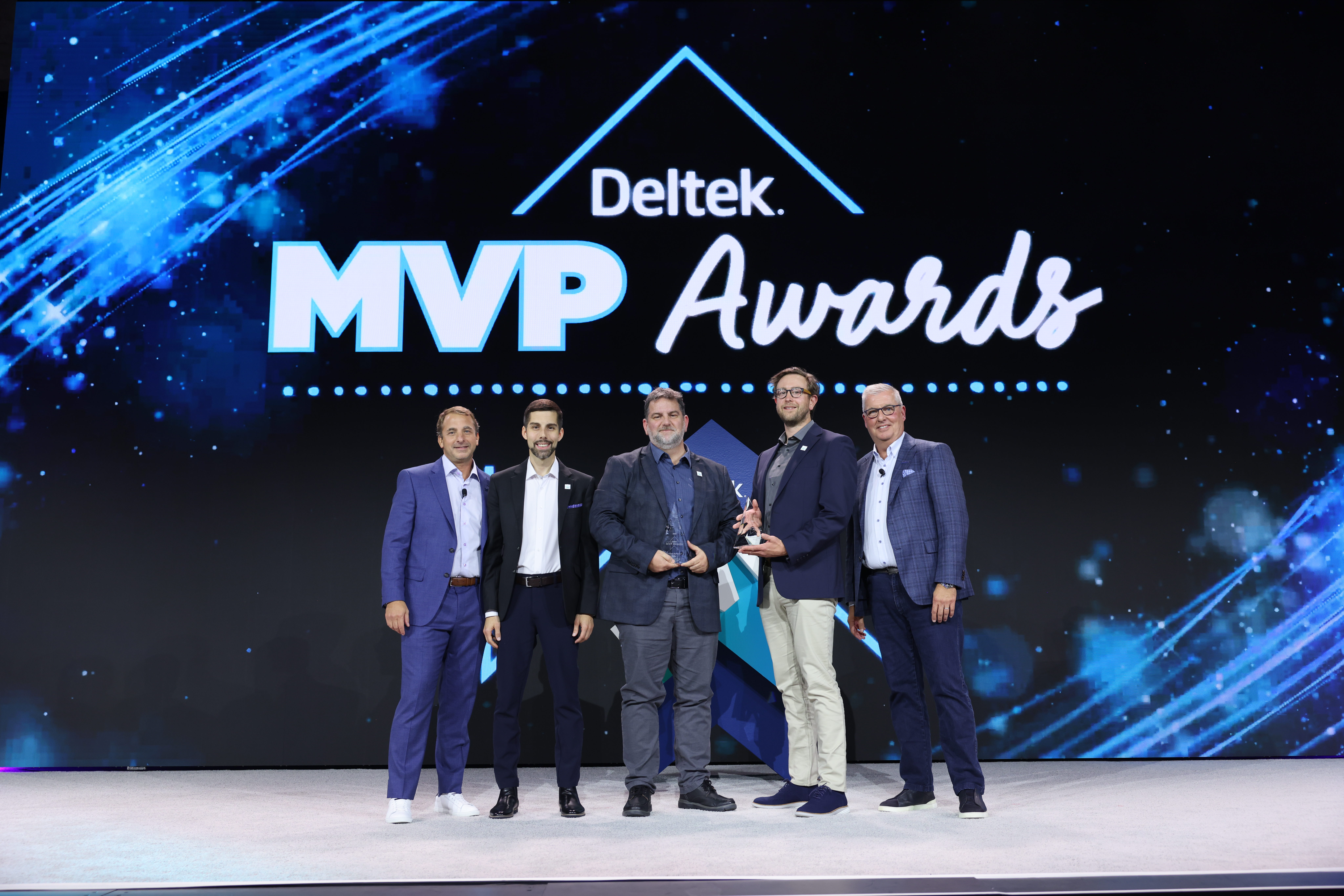 Rhodium Digital receiving a 2023 Deltek award