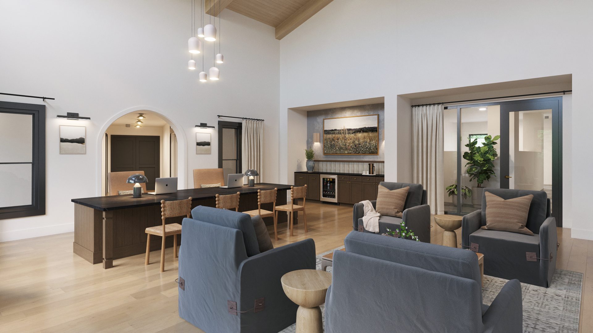 The Dutton leasing office in Fort Worth, TX