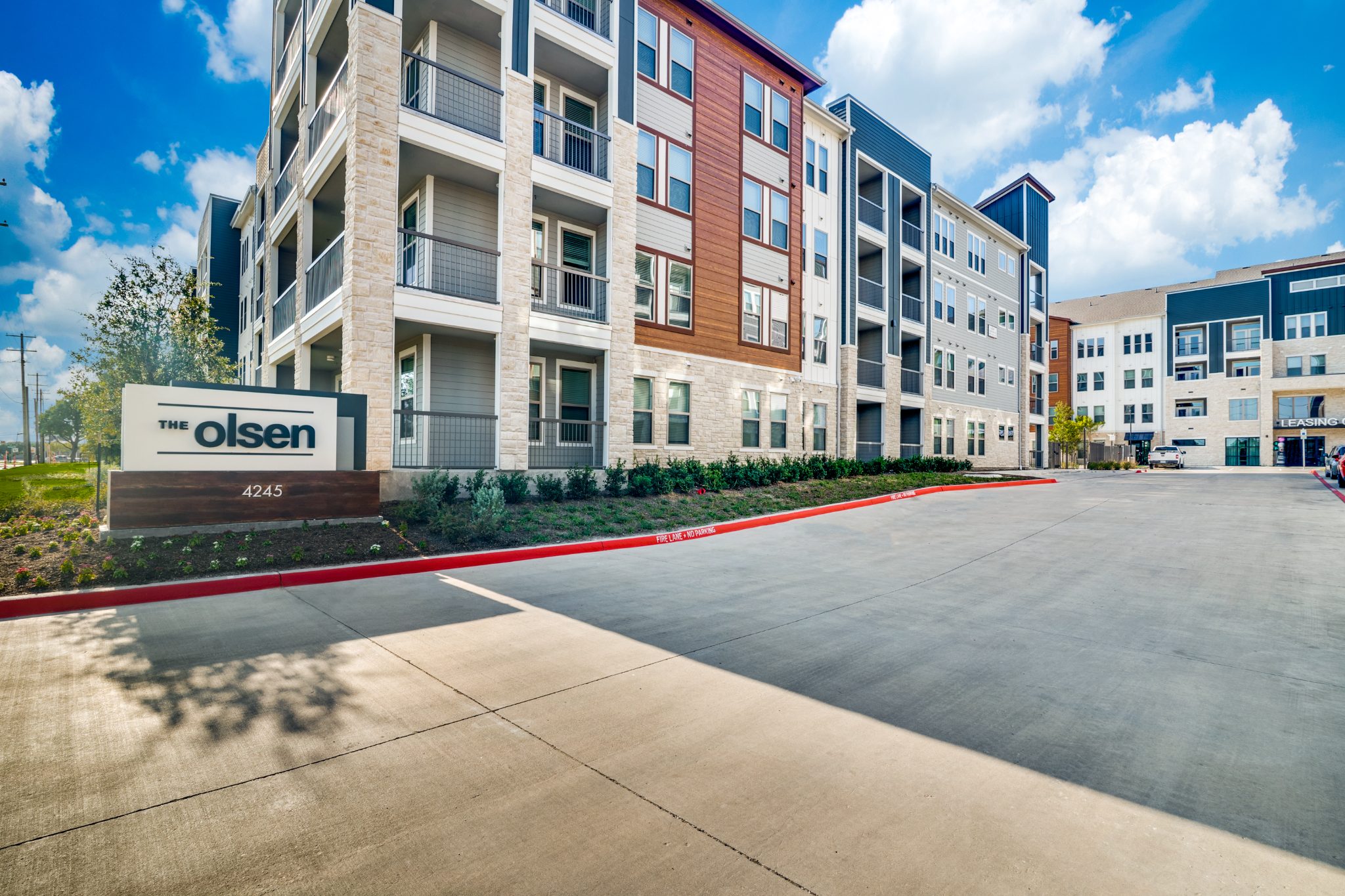 The Olsen multifamily apartment community in Garland, TX
