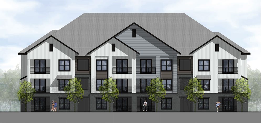 The Howard architectural rendering in Austin, TX