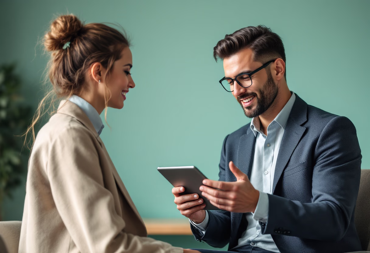 image of financial planning, business meeting