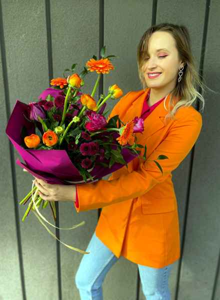 bukiet kwiatow z dostawa krakow 3