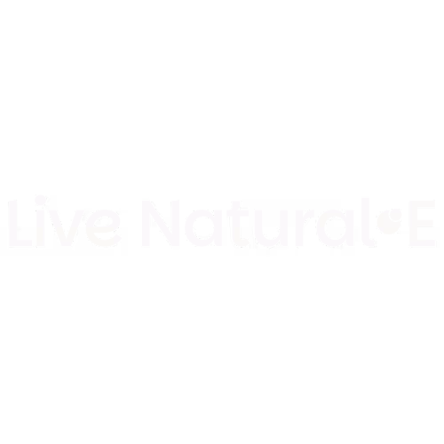 Live NaturalE white logo