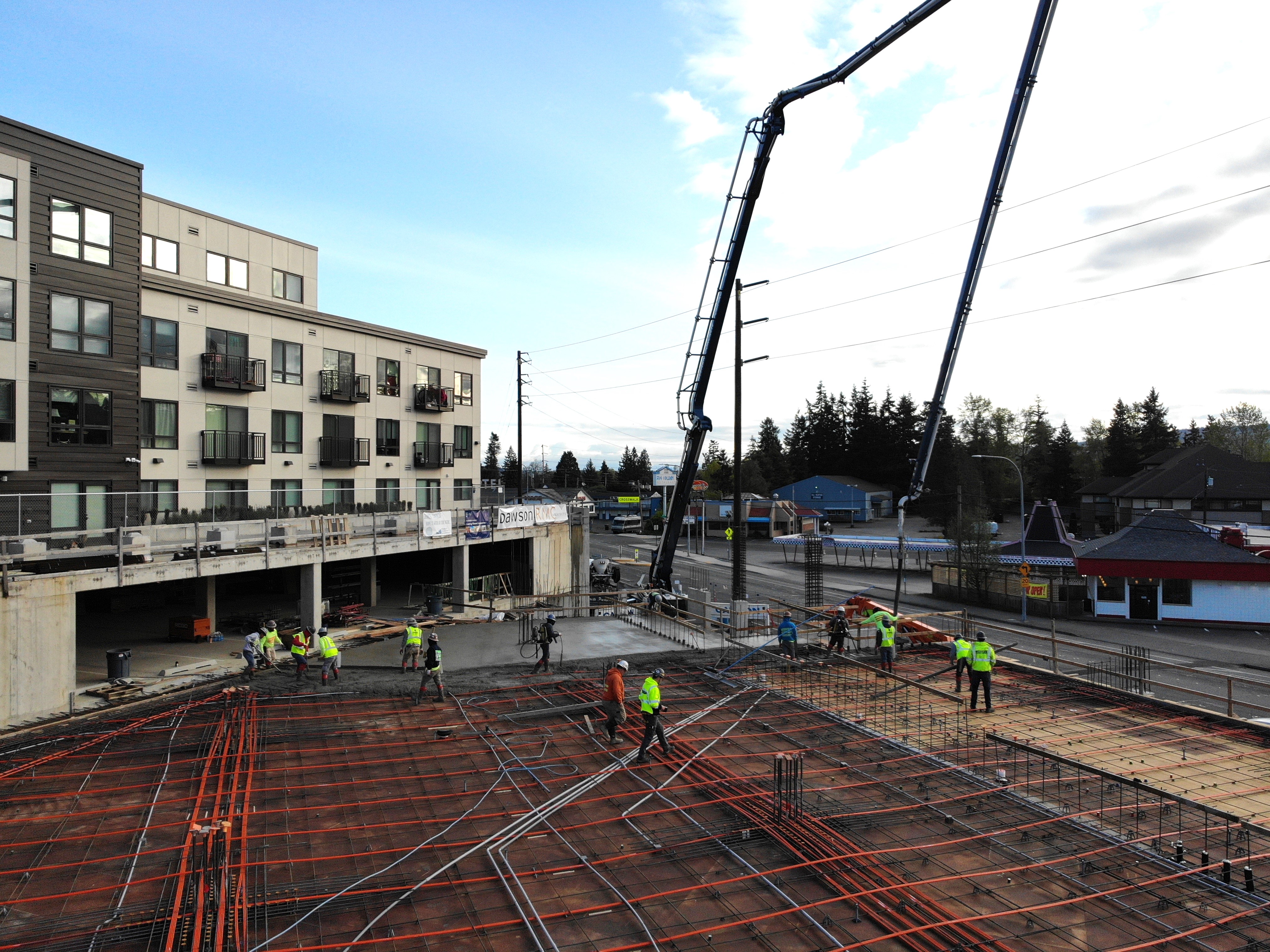 Samish Commons professional construction project by Dawson Construction