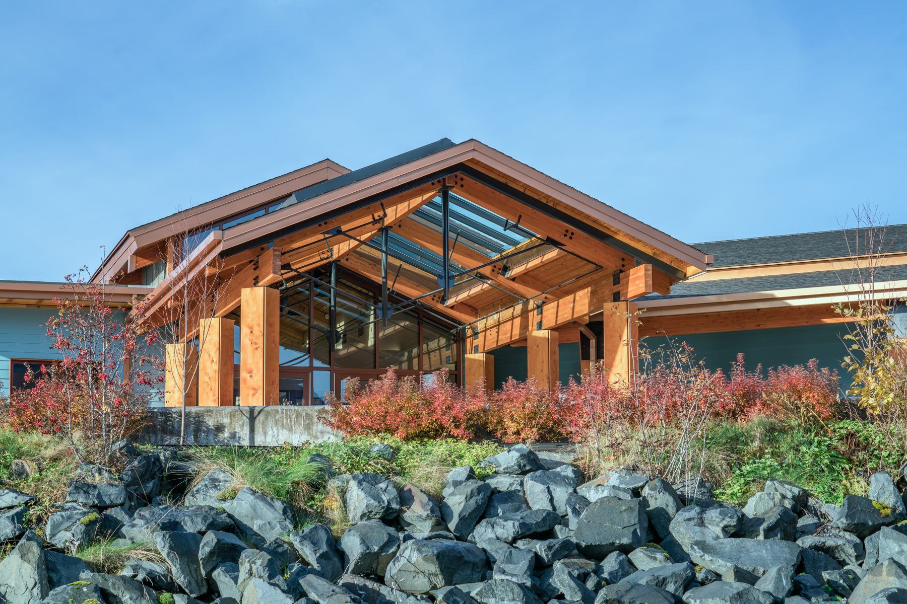 Harrigan Hall in Sitka, a mass timber building delivered by Dawson