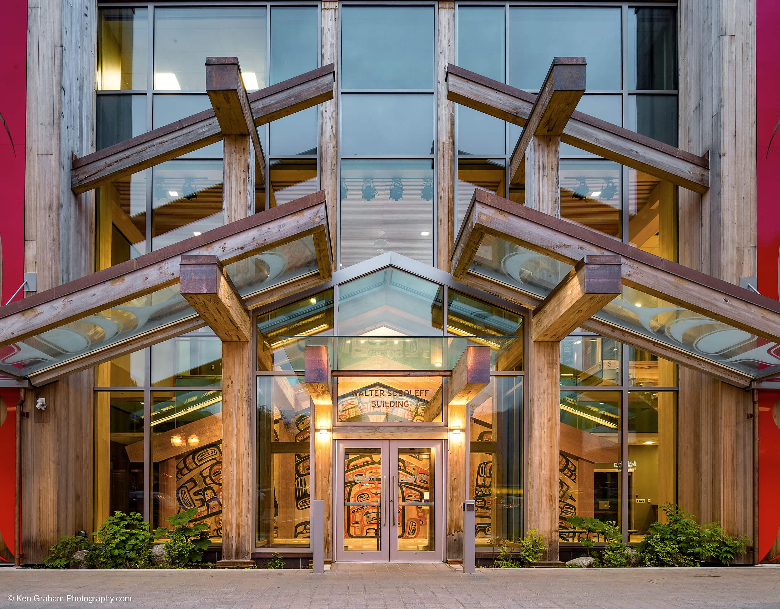 Walter Soboleff Building in downtown Juneau, built by Dawson Construction