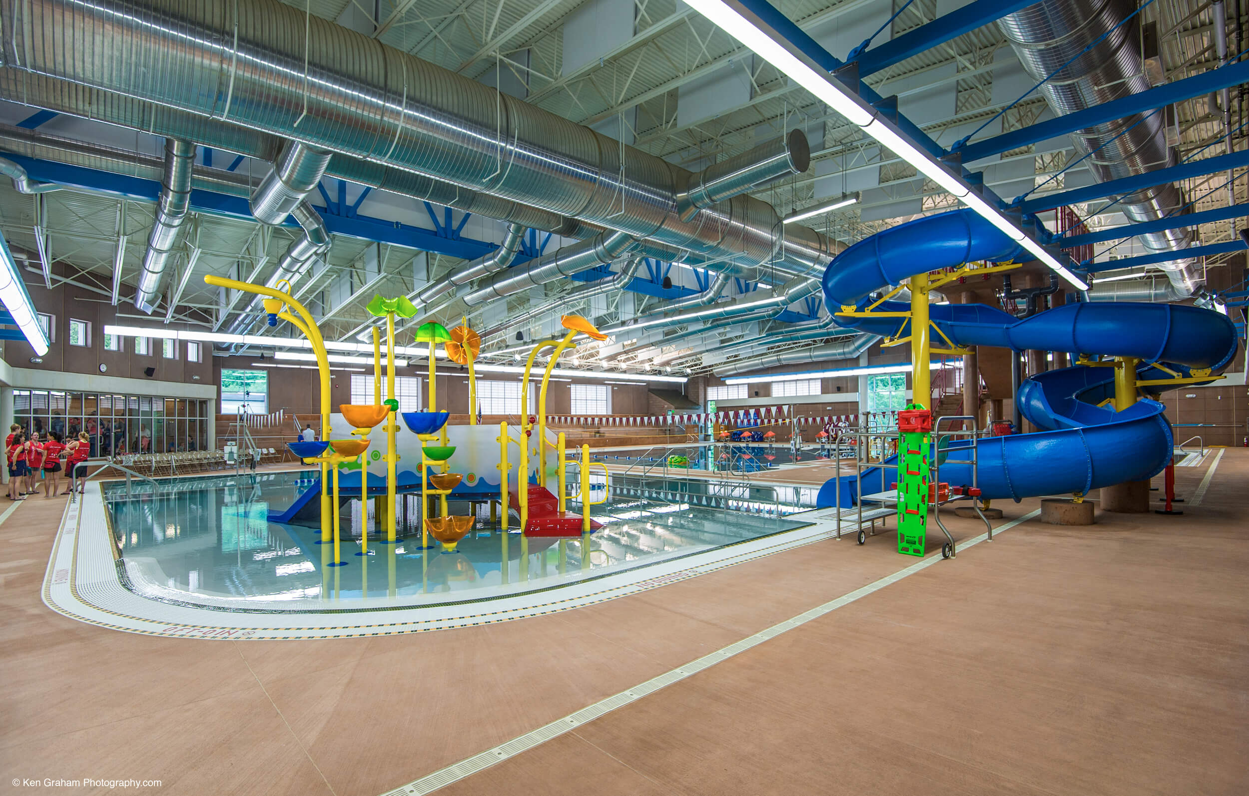 Ketchikan Aquatic Center building view - Dawson Construction