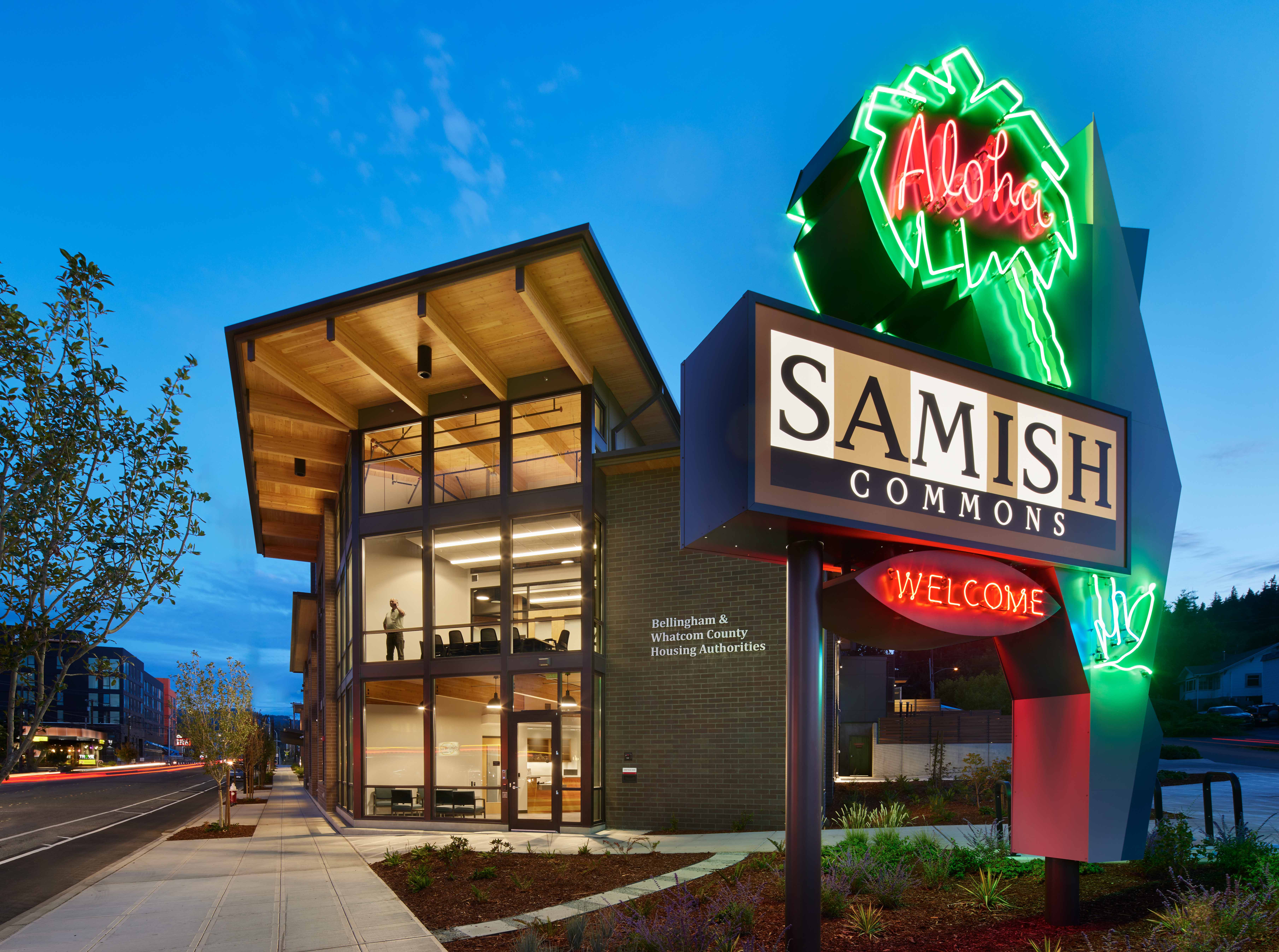 Samish Commons multi-family housing in Bellingham, built by Dawson Construction