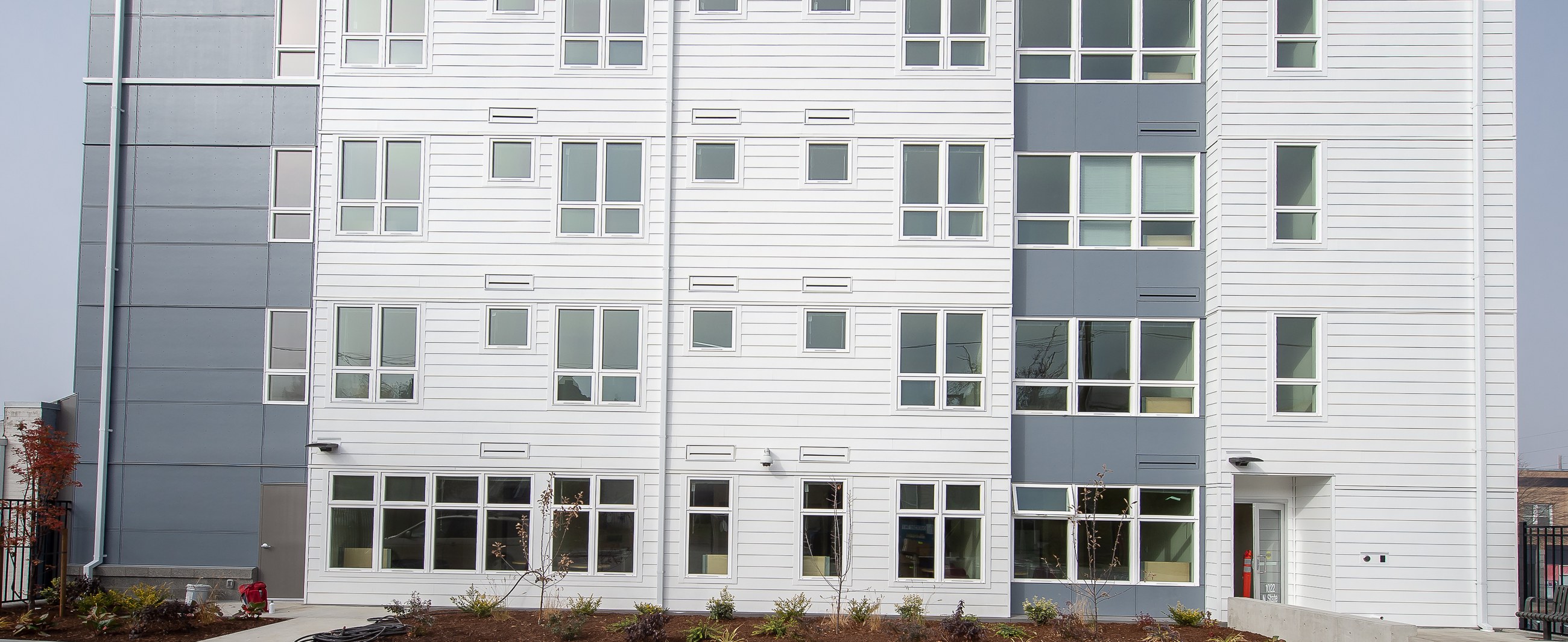22 North supportive housing building exterior, Bellingham, Washington