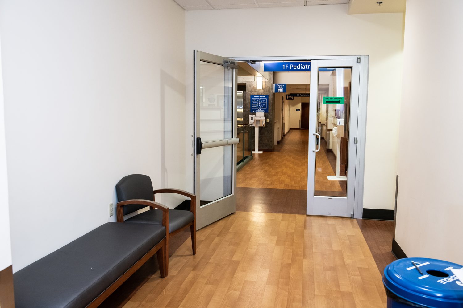 PeaceHealth Cordata Lobby Renovation interior - Dawson Construction
