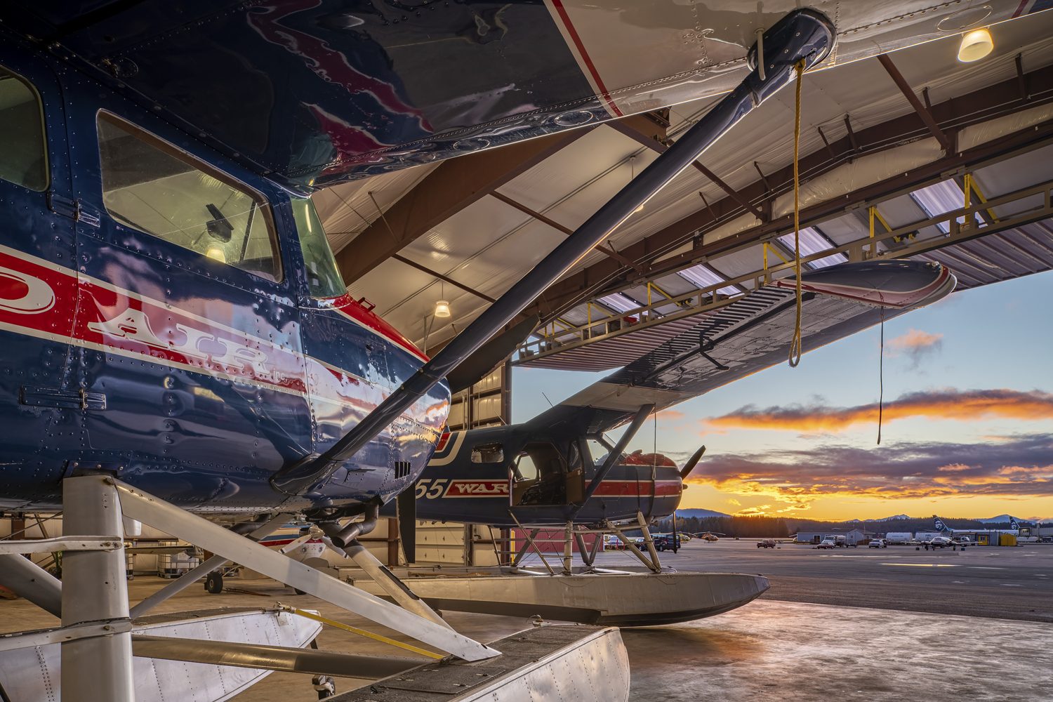RED Leasing Hangar - Dawson Construction