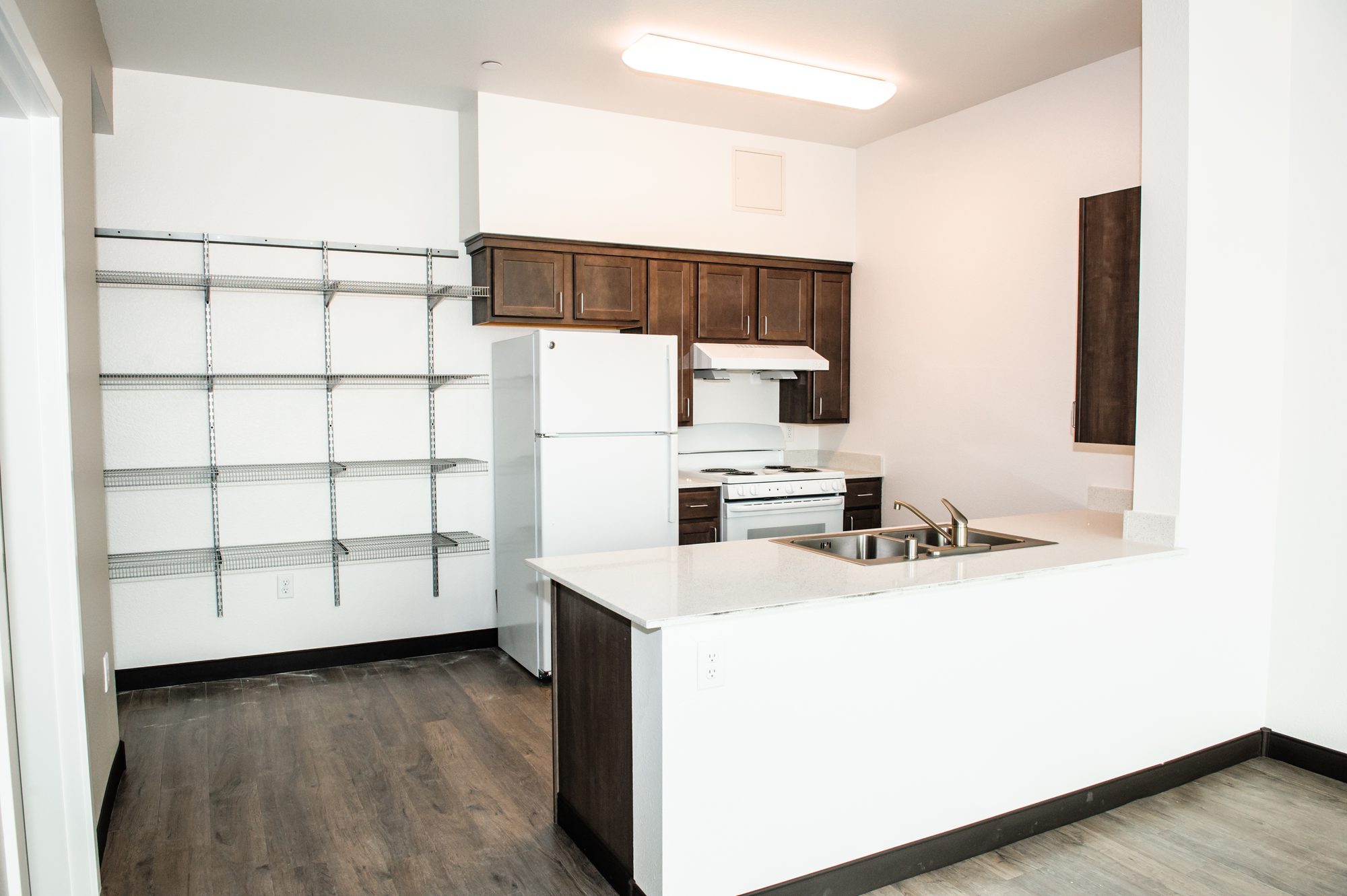 Eleanor Apartments kitchen - Dawson Construction