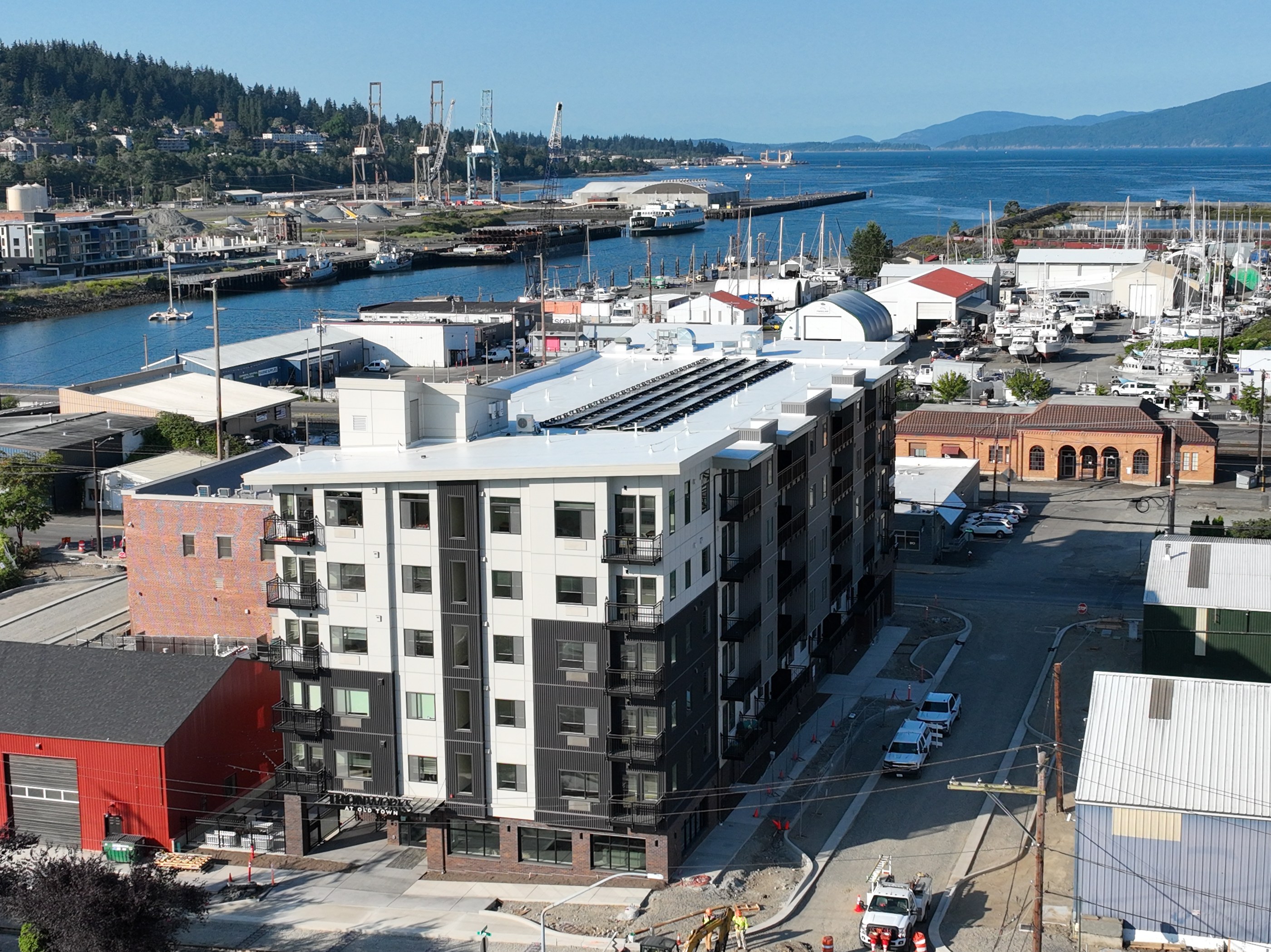 Block 6 above the Whatcom Waterway, Old Town Bellingham