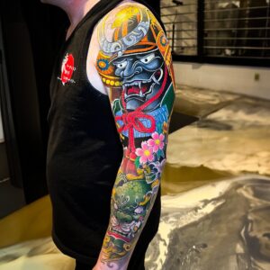 Japanese tattoos in Tampa by Andrés Niño