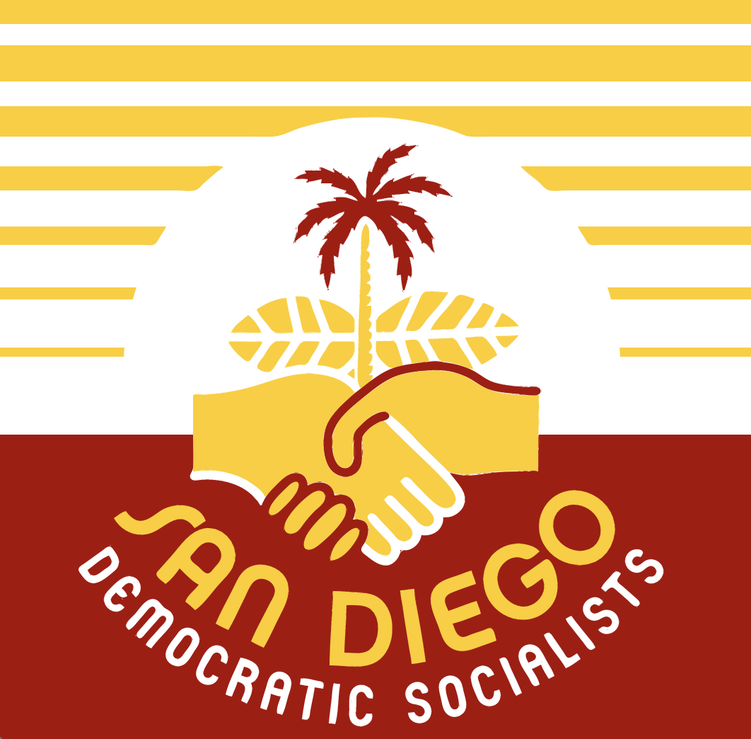 Democratic Socialists of America San Diego logo