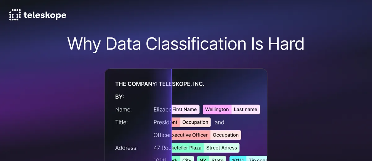 Why Data Classification is Broken (and How ML Fixes It)